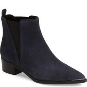 Marc Fisher black Chelsea booties